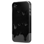 Чехол SwitchEasy Melt для Apple iPhone 4/4S (черный, пластиковый)