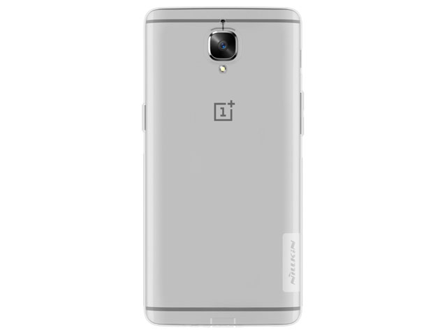 Чехол Nillkin Nature case для OnePlus 3 (прозрачный, гелевый)