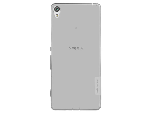 Чехол Nillkin Nature case для Sony Xperia XA (серый, гелевый)