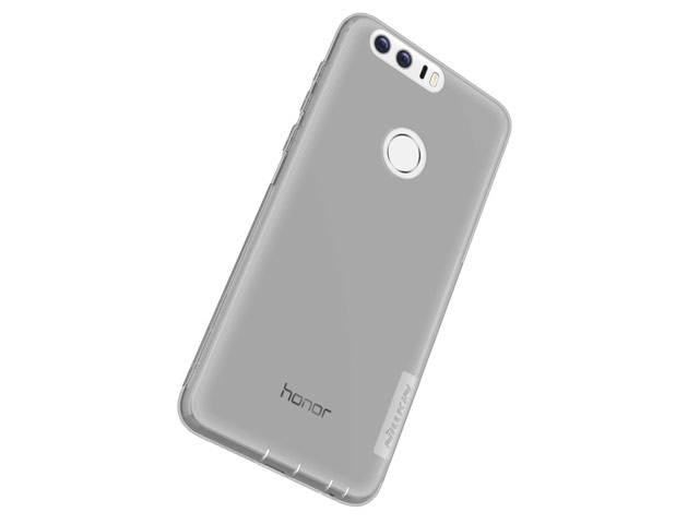 Чехол Nillkin Nature case для Huawei Honor 8 (серый, гелевый)