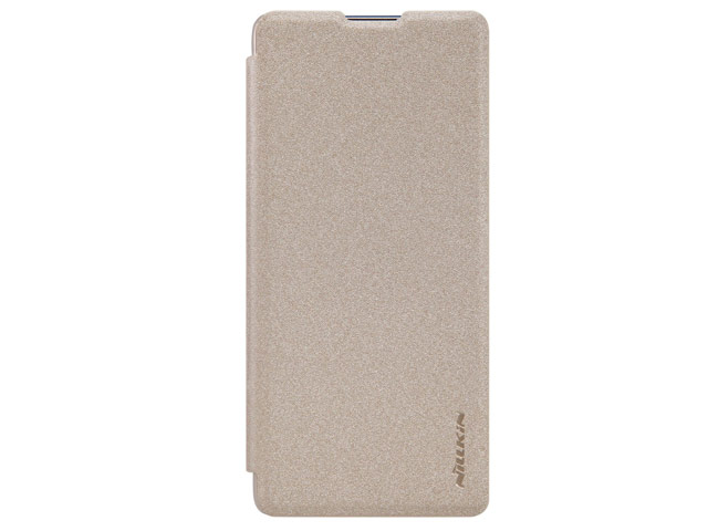 Чехол Nillkin Sparkle Leather Case для Sony Xperia XA (золотистый, винилискожа)