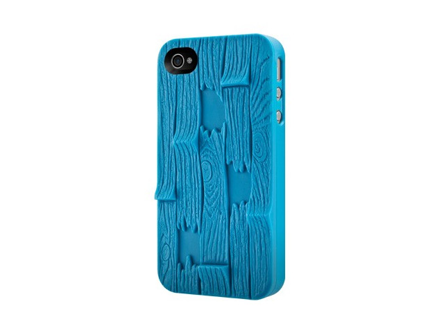 Чехол SwitchEasy Plank для Apple iPhone 4/4S (голубой, пластиковый)