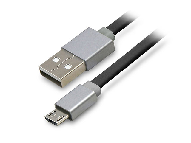 USB-кабель Synapse Metal Cable (microUSB, черный, 1 м)