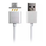 USB-кабель Synapse Magnet Cable (microUSB, белый, 1 м)