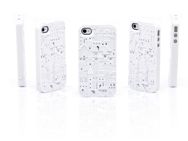 Чехол SwitchEasy Chateau для Apple iPhone 4/4S (белый, пластиковый)