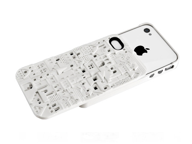Чехол SwitchEasy Chateau для Apple iPhone 4/4S (белый, пластиковый)