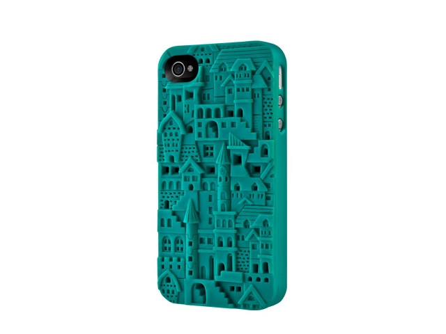 Чехол SwitchEasy Chateau для Apple iPhone 4/4S (зеленый, пластиковый)