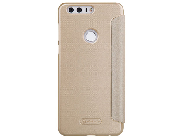 Чехол Nillkin Sparkle Leather Case для Huawei Honor 8 (золотистый, винилискожа)