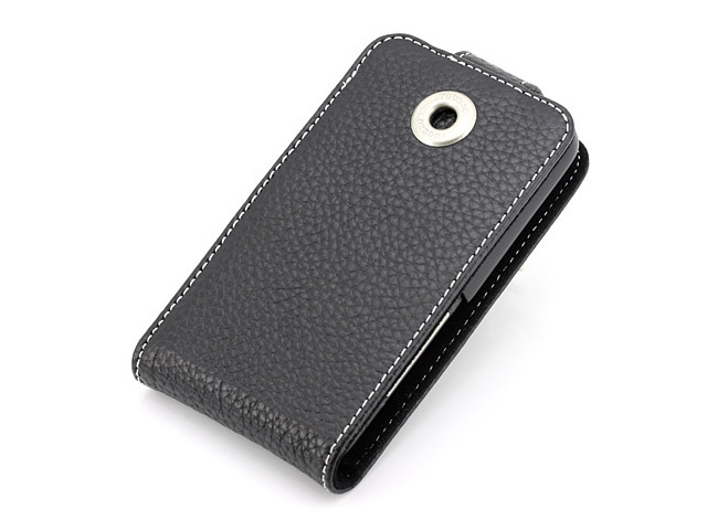 Чехол YooBao Slim case для HTC Desire HD (черный, кожанный)