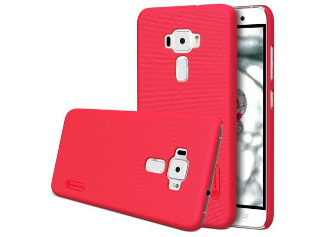Чехол Nillkin Hard case для Asus Zenfone 3 ZE520KL (красный, пластиковый)