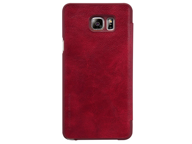 Чехол Nillkin Qin leather case для Samsung Galaxy Note 7 (красный, кожаный)