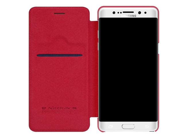 Чехол Nillkin Qin leather case для Samsung Galaxy Note 7 (красный, кожаный)