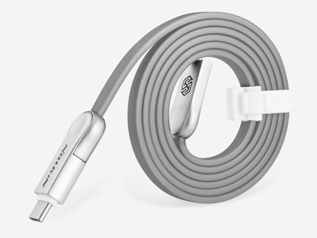 USB-кабель Nillkin Plus III Cable универсальный (USB Type C, microUSB, 1 метр, черный)