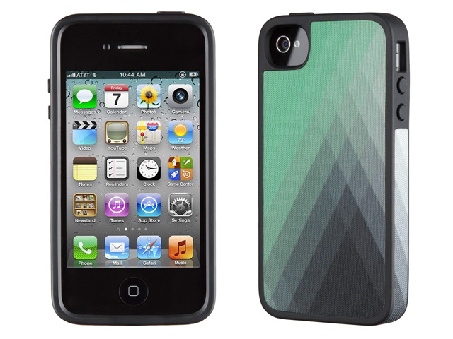 Чехол Speck Fitted для Apple iPhone 4/4S (узор в клетку, фиолетовый)