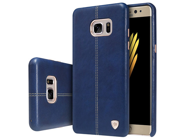 Чехол Nillkin Englon Leather Cover для Samsung Galaxy Note 7 (синий, кожаный)