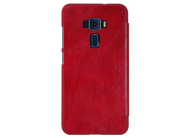 Чехол Nillkin Qin leather case для Asus Zenfone 3 ZE552KL (красный, кожаный)