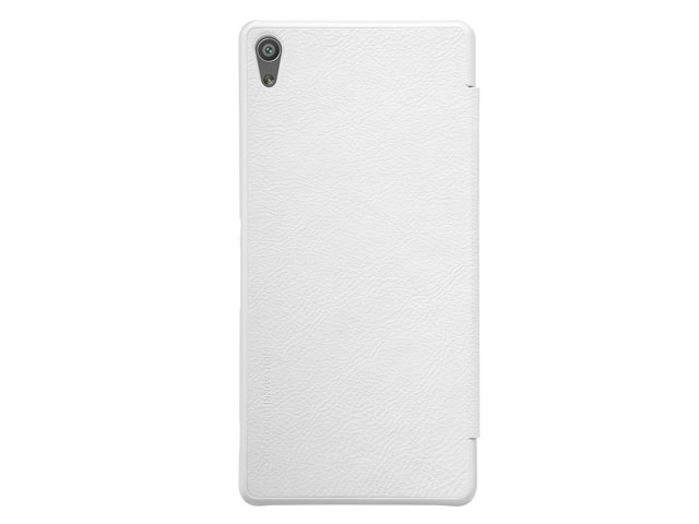 Чехол Nillkin Qin leather case для Sony Xperia XA ultra (белый, кожаный)