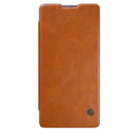 Чехол Nillkin Qin leather case для Sony Xperia XA ultra (коричневый, кожаный)