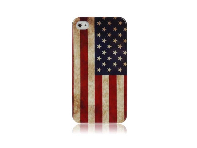 Чехол KissKin Doodle Back case для Apple iPhone 4/4S (USA, пластиковый)