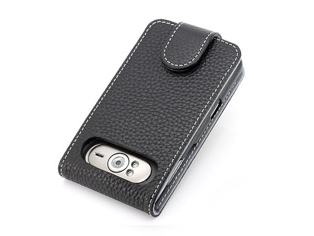 Чехол YooBao Slim case для HTC HD7 (черный, кожанный)