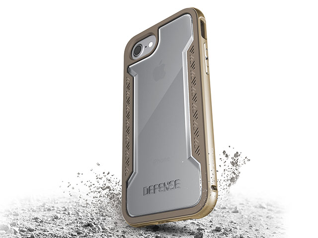 Чехол X-doria Defense Shield для Apple iPhone 7 (золотистый, маталлический)