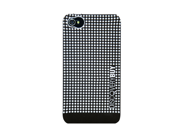 Чехол Discovery Buy Chessboard для Apple iPhone 4/4S (черный, пластиковый)