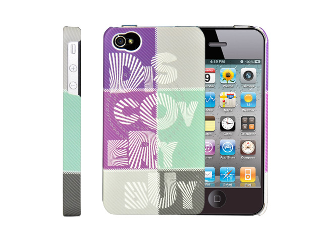 Чехол Discovery Buy Magic Universe Case для Apple iPhone 4/4S (фиолетовый, пластиковый)
