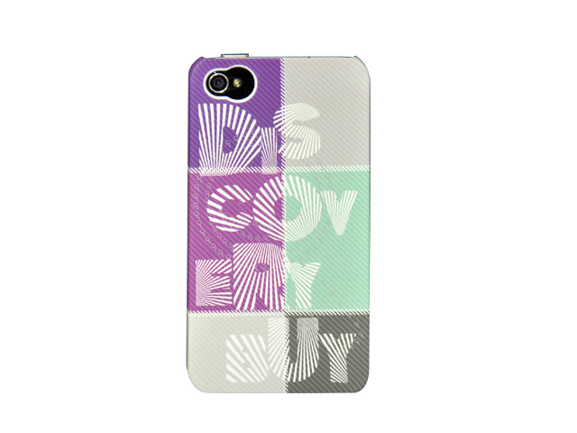 Чехол Discovery Buy Magic Universe Case для Apple iPhone 4/4S (фиолетовый, пластиковый)