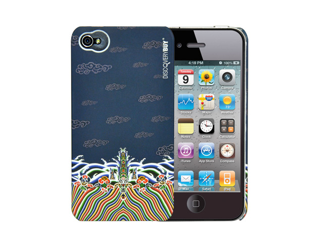 Чехол Discovery Buy Dragon Robe Case для Apple iPhone 4/4S (темно-синий, пластиковый)