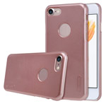 Чехол Nillkin Hard case для Apple iPhone 7 (розово-золотистый, пластиковый)