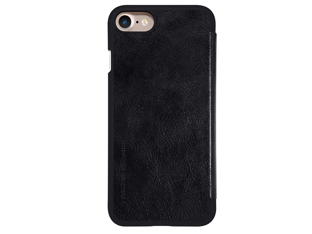 Чехол Nillkin Qin leather case для Apple iPhone 7 (черный, кожаный)