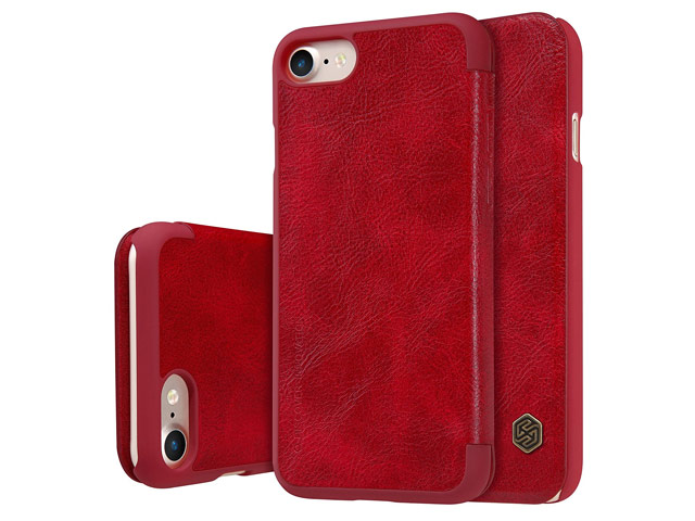 Чехол Nillkin Qin leather case для Apple iPhone 7 (красный, кожаный)