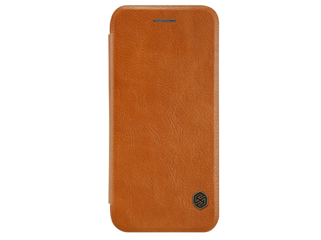 Чехол Nillkin Qin leather case для Apple iPhone 7 (коричневый, кожаный)