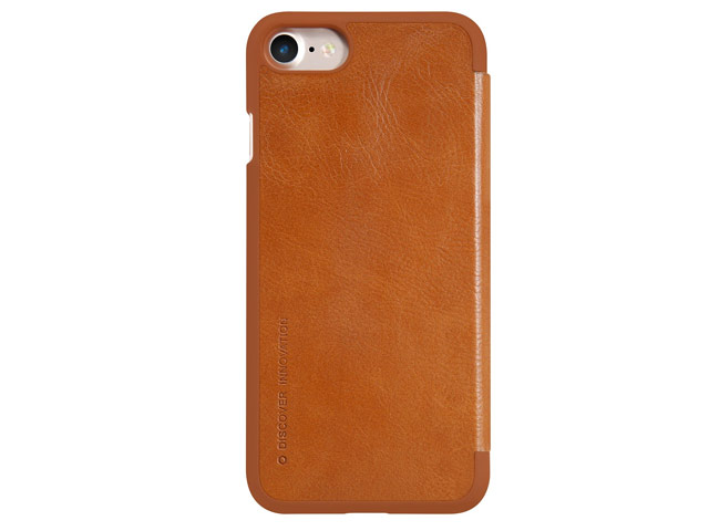 Чехол Nillkin Qin leather case для Apple iPhone 7 (коричневый, кожаный)