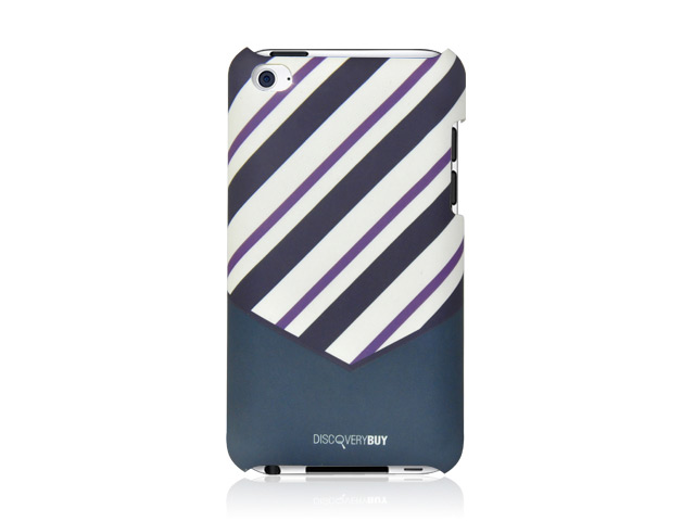 Чехол Discovery Buy Tie Matte Case для Apple iPod touch (4-th gen) (темно-синий, пластиковый)