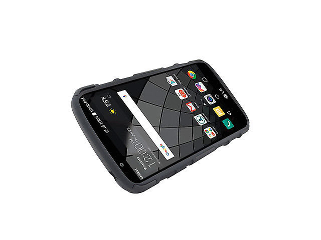 Чехол Yotrix Shockproof case для LG K5 (черный, пластиковый)