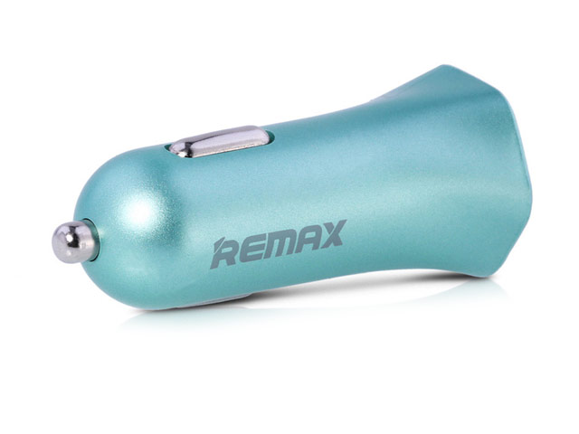Зарядное устройство Remax Charger Fast7 универсальное (автомобильное, 2.4A, голубое)