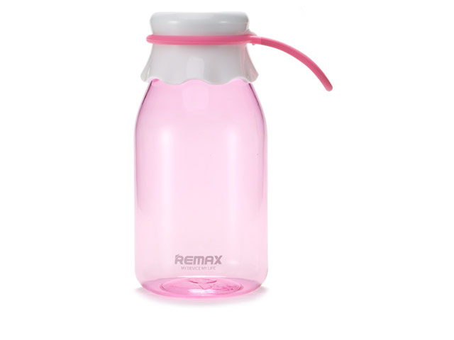 Бутылка для воды Remax Milk Bottle (розовая, 0.4 л.)