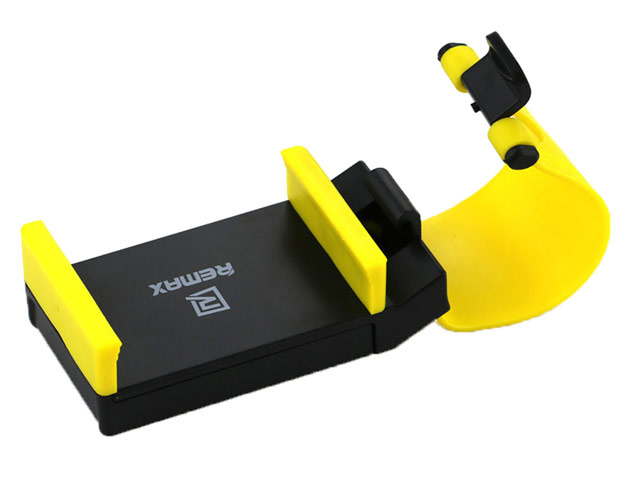 Автомобильный держатель Remax Car Holder RM-C11 универсальный (черный/желтый)