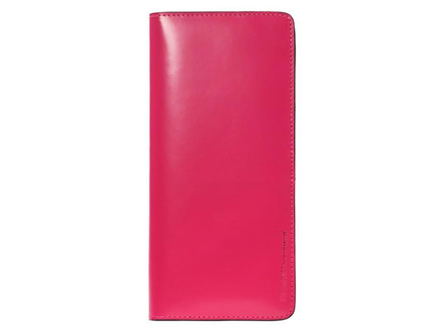 Кошелек Remax Janyee Genuine Leather Wallet (красный, кожаный, валютник, размер M)