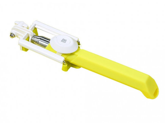 Монопод Remax Selfie Stick P3 универсальный (желтый, беспроводной, 80 см)