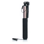 Монопод Remax Cable Selfie Stick mini P5 универсальный (золотистый, проводной)