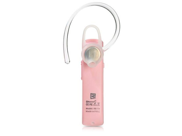 Bluetooth-гарнитура Remax Bluetooth Headset RB-T9 (розовая)