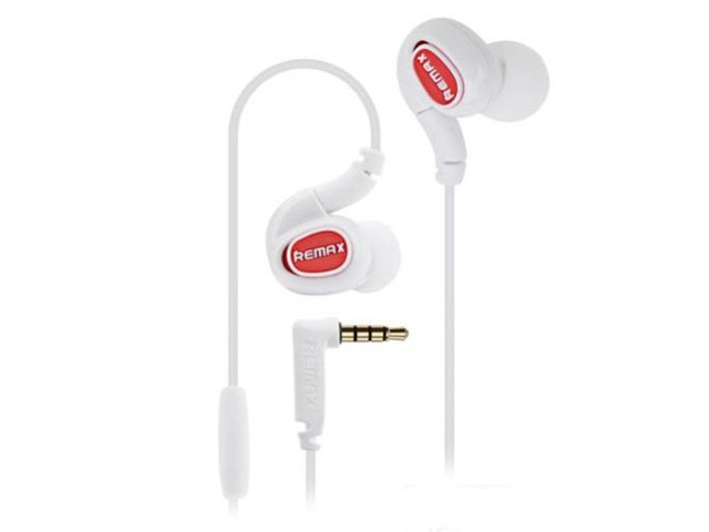 Наушники Remax Sporty Earphone S1 pro (белые, пульт/микрофон, 20-20000 Гц)