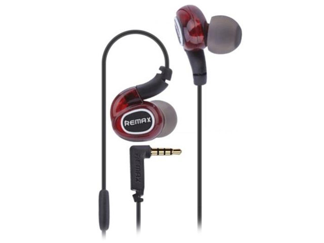 Наушники Remax Sporty Earphone S1 pro (красные, пульт/микрофон, 20-20000 Гц)