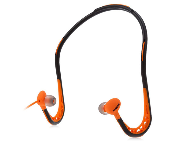 Наушники Remax Sports Headset S15 (оранжевые, пульт/микрофон, 20-20000 Гц)