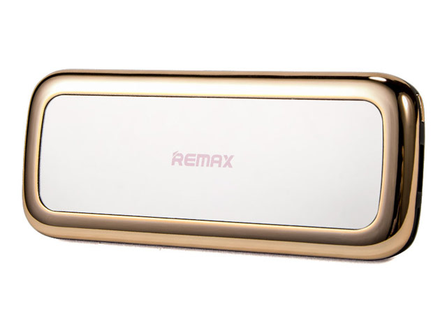 Внешняя батарея Remax Mirror series универсальная (5500 mAh, золотистая)