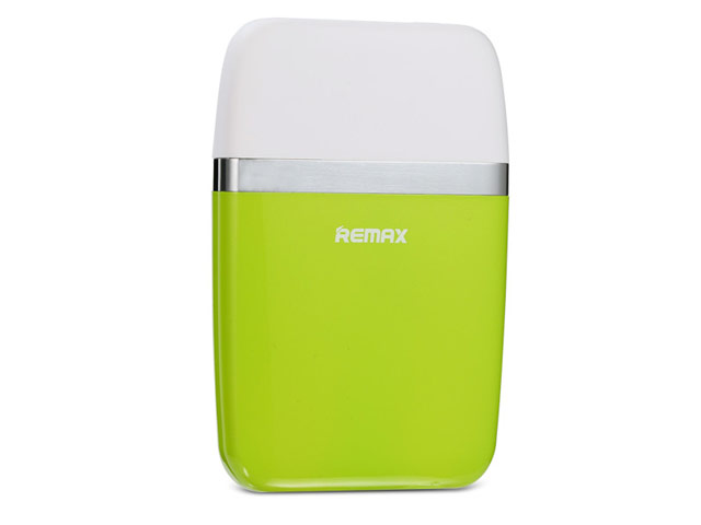 Внешняя батарея Remax Aroma Series универсальная (6000 mAh, белая/зеленая)