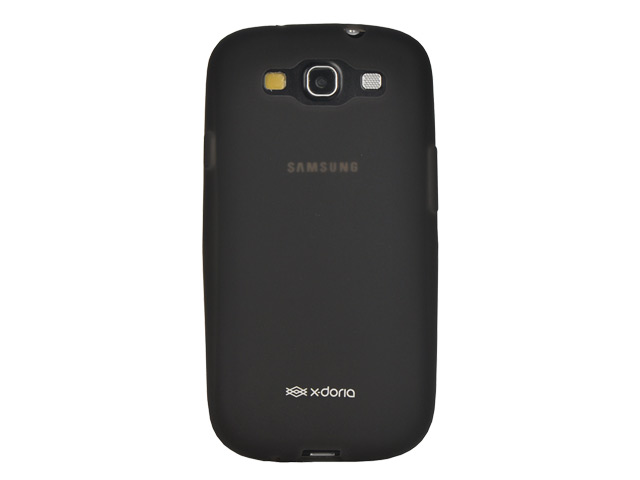 Чехол X-doria Soft case для Samsung Galaxy S3 i9300 (черный, гелевый)