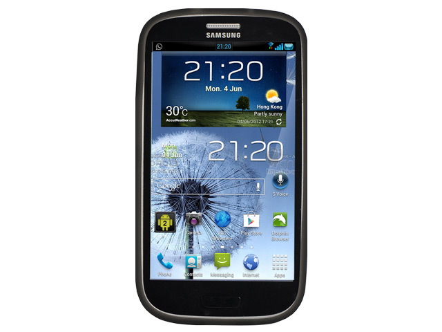 Чехол X-doria Soft case для Samsung Galaxy S3 i9300 (черный, гелевый)